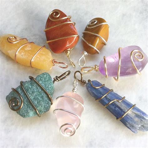 wire wrap your stone in 2020 | Wire jewelry designs, Crystal jewelry diy, Wire wrapping crystals