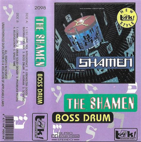 The Shamen – Boss Drum (1992, Cassette) - Discogs