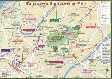 Large Kanazawa Maps for Free Download and Print | High-Resolution and ...