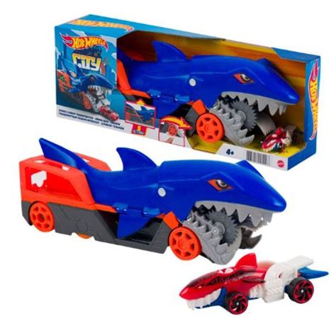 Wholesale Hot Wheels Shark Chomp Playsets - 4 Count | Dollar Days