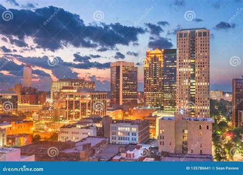 Birmingham, Alabama, USA Downtown City Skyline Stock Image - Image of ...