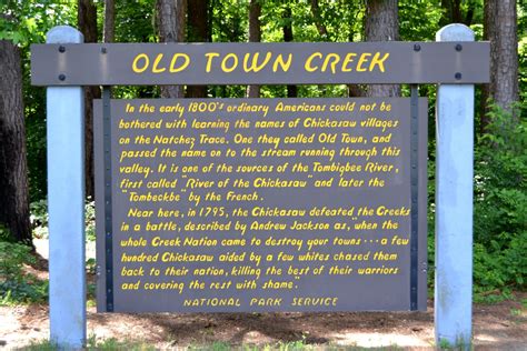 Photo: Old Town Creek Marker