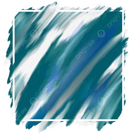 Teal Watercolor Hd Transparent, Teal Watercolor Frame Free Png And Psd, Watercolor Border ...