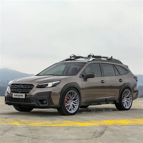 Subaru Outback Gets Counterintuitively Lower, Looks Rad With CGI Chrome ...