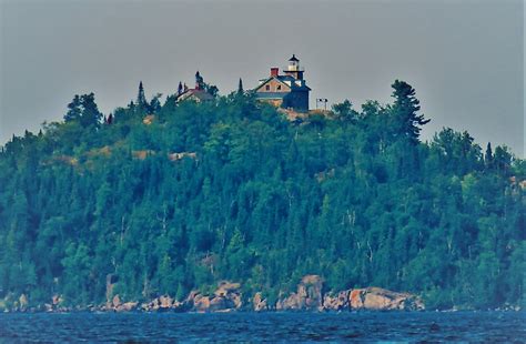 Huron Island Lighthouse - Lake Superior Circle Tour