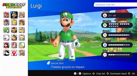 Luigi - Mario Golf: Super Rush Wiki Guide - IGN - Nông Trại Vui Vẻ - Shop