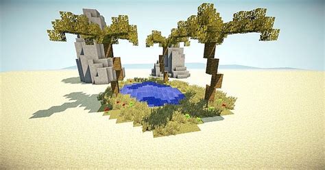 Small Oasis Minecraft Map