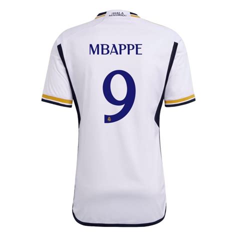 Real Madrid Home Jersey 2023 2024 MBAPPE | Foot Soccer Pro