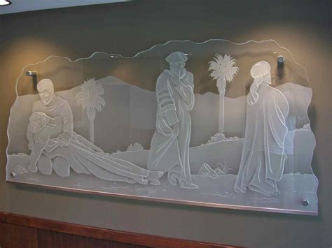 Inspiring Glass Wall Art - Loma Linda University - Sans Soucie Art Glass