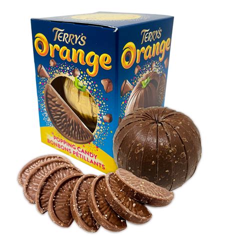 Terry's Chocolate Orange with Popping Candy - 147g | Candy Funhouse – Candy Funhouse US