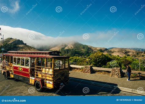 SAN FRANCISCO - JUNE 2019 Famous Cable Car Bus Near Fisherman S Wharf ...