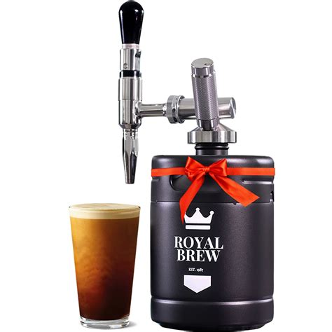 Buy The Original Royal Brew Nitro Cold Brew Coffee Maker - Gift for Coffee Lovers - 64 oz Home ...