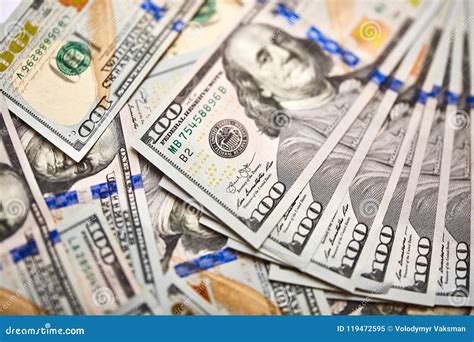 Background of 100 Dollar Bills. Money American Hundred Dollar Bi Stock Image - Image of banking ...