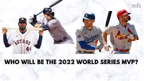 The players who are likely to take home the 2022 World Series MVP