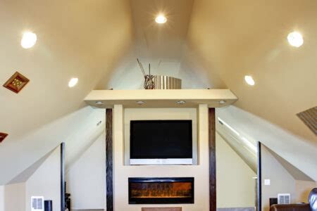 What Recessed Lighting Is Best For A Sloped Ceiling? - LampHQ