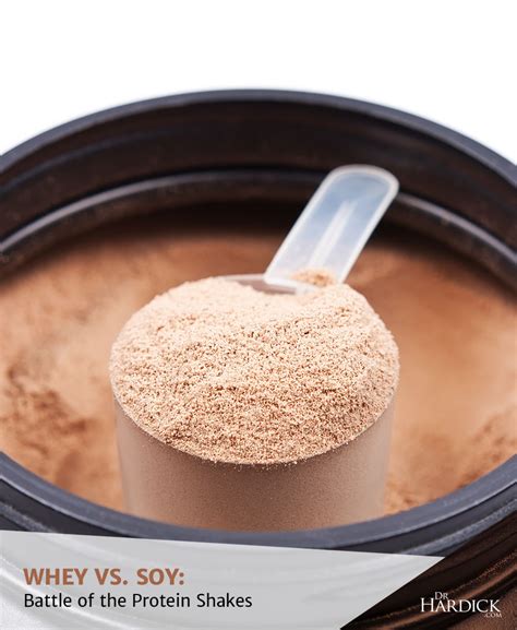 Whey vs Soy Protein - Choosing Your Protein Intake | DrHardick