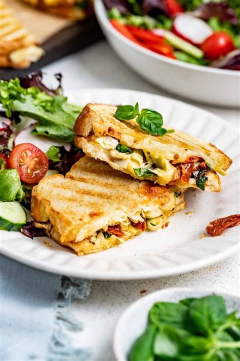 Veggie Panini (Vegetarian) - Healthy Seasonal Recipes