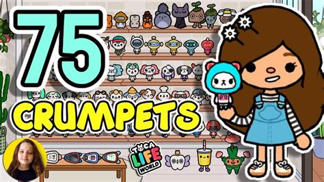 😍 TODOS OS CRUMPETS DO TOCA LIFE WORLD 💕 ALL CRUMPETS IN TOCA LIFE WORLD 💕 - YouTube