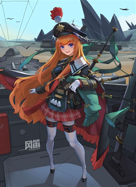 Bagpipe | Arknights | Anime, Anime fanart, Bagpipes