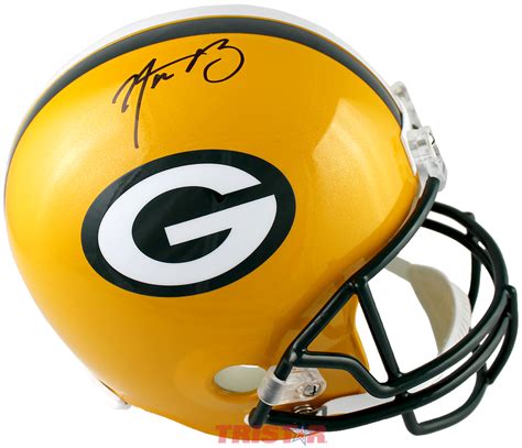 Aaron Rodgers Autographed Green Bay Packers Full Size Replica Helmet