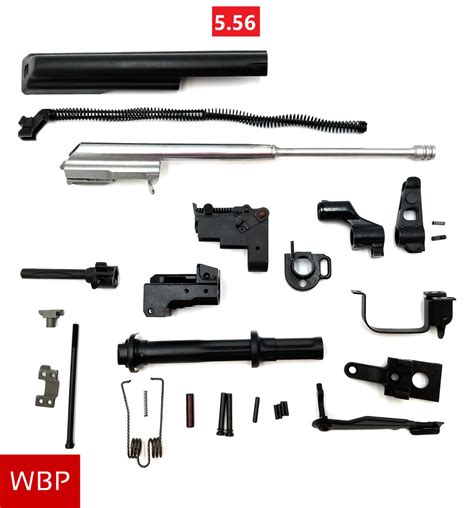 WBP 5.56/.223 AK Parts kits and barrels are in stock