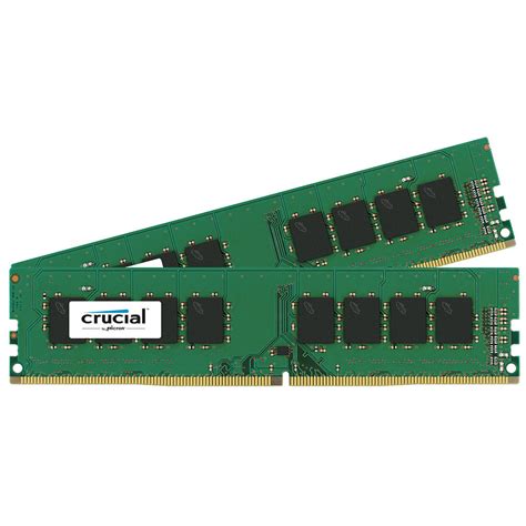 Crucial 16GB DDR4 2133 MHz UDIMM Memory Kit CT2K8G4DFD8213 B&H