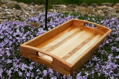 Handmade wooden table tray Farm house wooden serving tray | Etsy | Handmade serving tray, Wooden ...