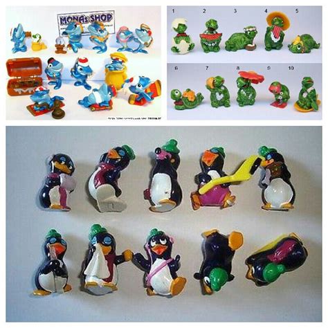 Kinder Surprise, Shark, Penguin, Tortoise, Kinder Egg | 90s toys ...