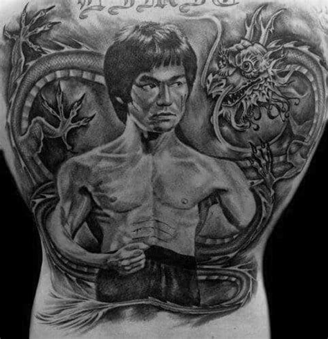 60 Bruce Lee Tattoo Designs For Men - Martial Arts Ideas