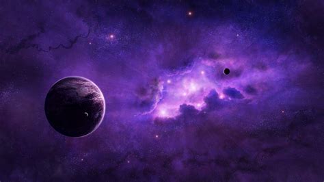 Purple Space Wallpapers - Top Free Purple Space Backgrounds - WallpaperAccess