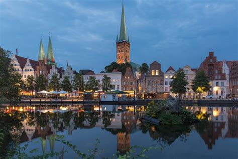 Luebeck Old Town, Germany, Europa. Editorial Stock Photo - Image of ...