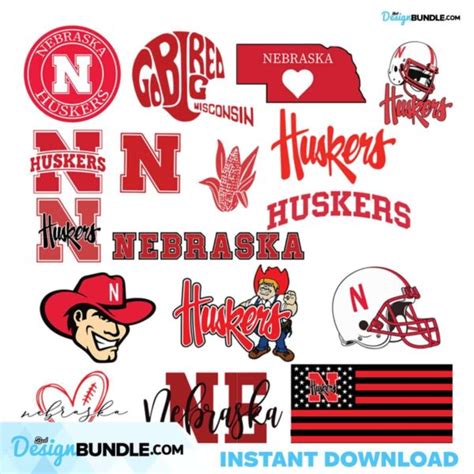 Nebraska Huskers Logo Team Svg, Sport Svg, Sport Logo Team Svg ...