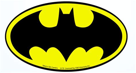 Licenses Products DC Comics Batman Logo Sticker | 0698887073738 - Buy new and used Toies, books ...