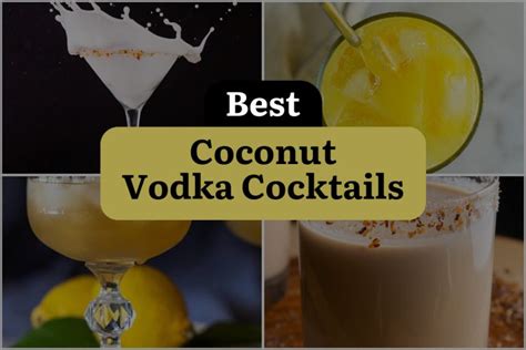 16 Best Coconut Vodka Cocktails | DineWithDrinks