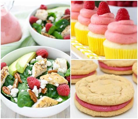 Best Raspberry Recipes Including Cupcakes - An Alli Event