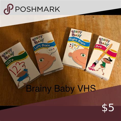 Brainy Baby VHS set in 2020 | Brainy baby, Brainy, Kids shop