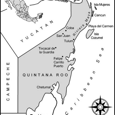 Quintana Roo Mexico Map – Get Map Update