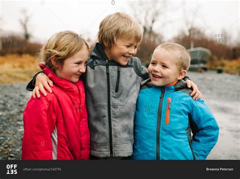 Portrait of happy kids - Offset stock photo - OFFSET