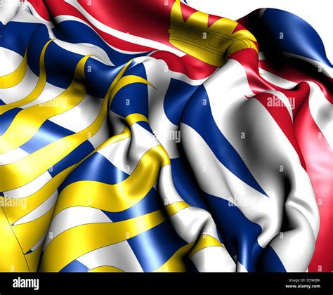 Flag of British Columbia Stock Photo - Alamy