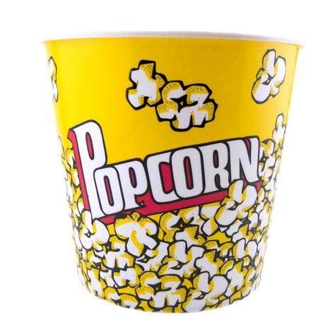 Large Reusable Plastic Popcorn Bowl Tub Container Movie Theater Bucket Bulk Lot | eBay