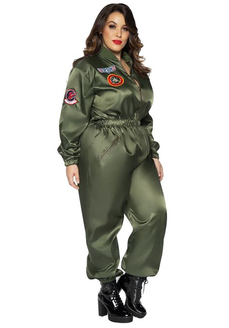 Top Gun Flight Suit Costume For Women | ubicaciondepersonas.cdmx.gob.mx