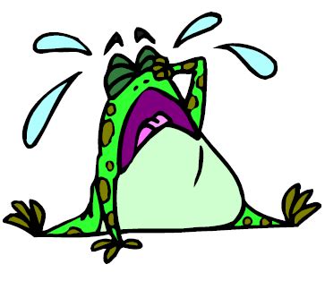 Sad Frog - ClipArt Best