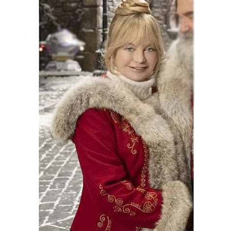 Goldie Hawn Christmas Chronicles 2 Coat