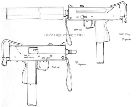 Ingram MAC-10 submachine gun by Baron-Engel on DeviantArt