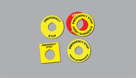 Push Button Label and Sticker Manufacturers in Chennai.