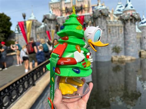 New Donald Duck Christmas Tree Sipper Arrives at Disneyland Resort ...