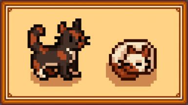 Elle's Cat Replacements | Stardew valley, Pixel art, Pix art