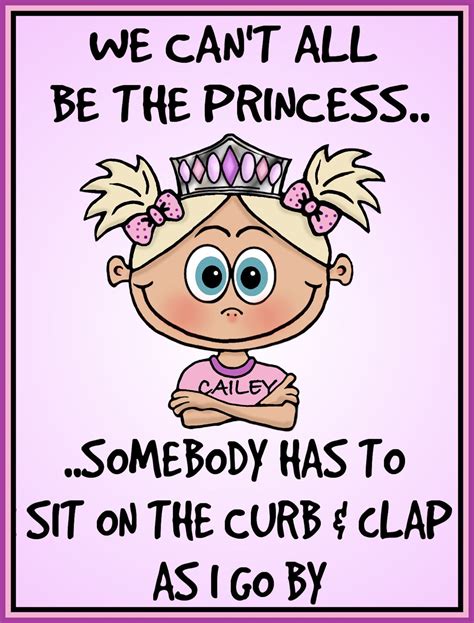 Custom Personalized Cute Funny PRINCESS Humor by togs4sprogs