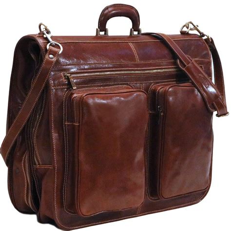 Floto Venezia Italian Garment Bag, Leather Travel Luggage Bag | eBay