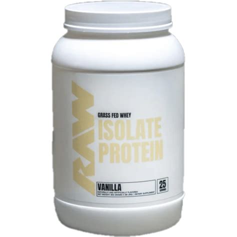 Raw Nutrition Whey Protein Isolate 2lb - Xtreme Performance Nutrition